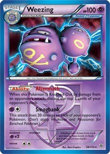 Weezing - 58/135 (BW Plasma Storm) - Deck Exclusives - #058 - Pokemon TCG card