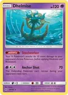 Dhelmise - 59/145 (SM Guardians Rising) - Deck Exclusives - #059 - Pokemon TCG card