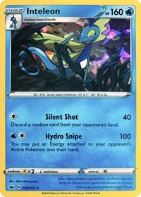 Inteleon - Deck Exclusives - #059 - Pokemon TCG card