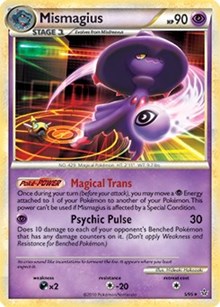 Mismagius - 5/95 (HGSS Unleashed) - Deck Exclusives - #005 - Pokemon TCG card