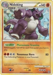 Nidoking - 6/102 - Deck Exclusives - #006 - Pokemon TCG card