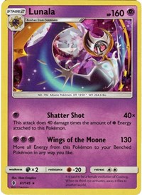 Lunala - 61/145 #061 Lunala - 61/145 - Deck Exclusives - #061 - Pokemon TCG card