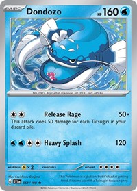 Dondozo #061 Dondozo - Deck Exclusives - #061 - Pokemon TCG card