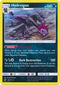 Hydreigon - 62/111 #062 Hydreigon - 62/111 - Deck Exclusives - #062 - Pokemon TCG card