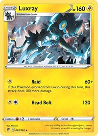 Luxray - 62/192 #062 Luxray - 62/192 - Deck Exclusives - #062 - Pokemon TCG card