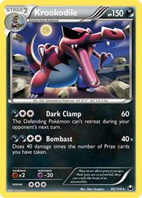 Krookodile - 66/108 #066 Krookodile - 66/108 - Deck Exclusives - #066 - Pokemon TCG card