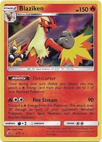 Blaziken - 6/70 (Dragon Majesty) - Deck Exclusives - #006 - Pokemon TCG card