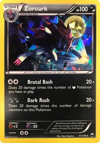 Zoroark - 71/108 - Deck Exclusives - #071 - Pokemon TCG card