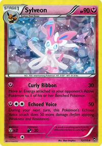 Sylveon - 72/111 (XY Furious Fists) #072 Sylveon - 72/111 (XY Furious Fists) - Deck Exclusives - #072 - Pokemon TCG card