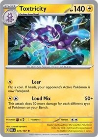 Toxtricity #072 Toxtricity - Deck Exclusives - #072 - Pokemon TCG card