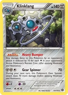 Klinklang - 73/114 (XY Steam Siege) #073 Klinklang - 73/114 (XY Steam Siege) - Deck Exclusives - #073 - Pokemon TCG card
