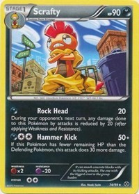 Scrafty - 74/99(Next Destinies) #074 Scrafty - 74/99(Next Destinies) - Deck Exclusives - #074 - Pokemon TCG card