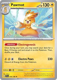Pawmot - Deck Exclusives - #076 - Pokemon TCG card