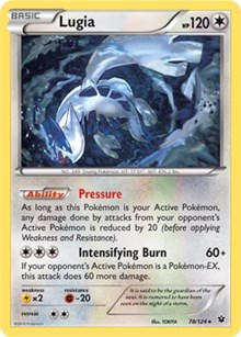 Lugia - 78/124 (XY Fates Collide) #078 Lugia - 78/124 (XY Fates Collide) - Deck Exclusives - #078 - Pokemon TCG card