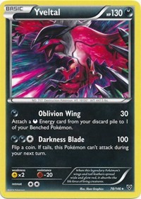 Yveltal - 78/146 - Deck Exclusives - #078 - Pokemon TCG card