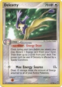 Delcatty - 8/108 (EX Power Keepers) - Deck Exclusives - #008 - Pokemon TCG card