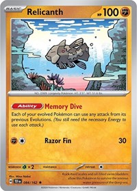 Relicanth #084 Relicanth - Deck Exclusives - #084 - Pokemon TCG card