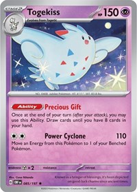Togekiss - Deck Exclusives - #085 - Pokemon TCG card
