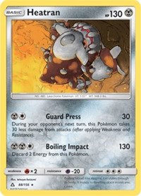 Heatran - 88/156 #088 Heatran - 88/156 - Deck Exclusives - #088 - Pokemon TCG card