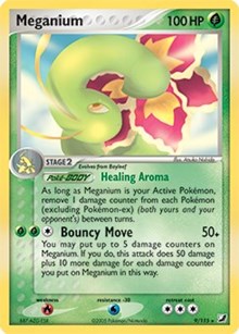 Meganium - 9/115 (EX Unseen Forces) - Deck Exclusives - #009 - Pokemon TCG card