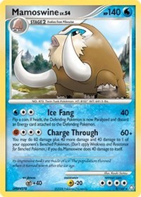 Mamoswine - 9/146 (DP Legends Awakened) #009 Mamoswine - 9/146 (DP Legends Awakened) - Deck Exclusives - #009 - Pokemon TCG card
