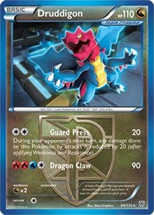 Druddigon - 94/135 (BW Plasma Storm) - Deck Exclusives - #094 - Pokemon TCG card