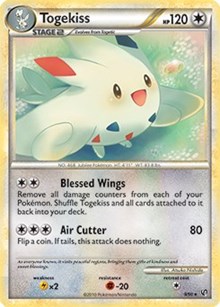 Togekiss - 9/90 (HGSS Undaunted) - Deck Exclusives - #009 - Pokemon TCG card