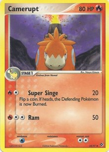 Camerupt #24 Camerupt - EX Battle Stadium - #24 - Pokemon TCG card