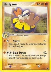 Hariyama #33 Hariyama - EX Battle Stadium - #33 - Pokemon TCG card