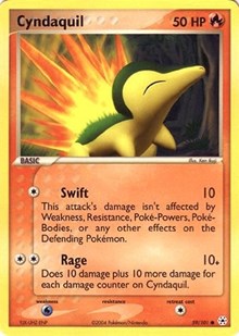 Cyndaquil #59 Cyndaquil - EX Battle Stadium - #59 - Pokemon TCG card