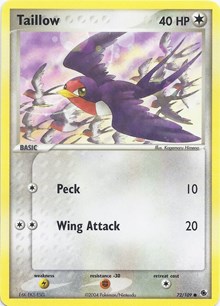 Taillow - EX Battle Stadium - #72 - Pokemon TCG card