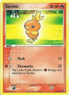 Torchic #73 Torchic - EX Battle Stadium - #73 - Pokemon TCG card