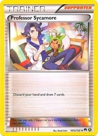 Professor Sycamore - Alternate Art Promos - #107a - Pokemon TCG card