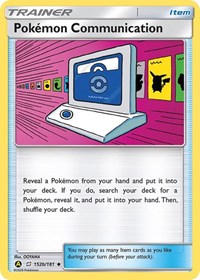 Pokemon Communication - Alternate Art Promos - #152b - Pokemon TCG card
