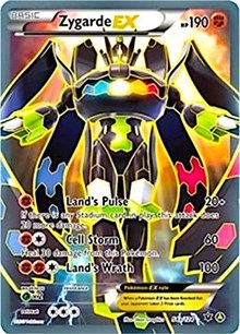 Zygarde EX - 54a/124 #054a Zygarde EX - 54a/124 - Alternate Art Promos - #054a - Pokemon TCG card