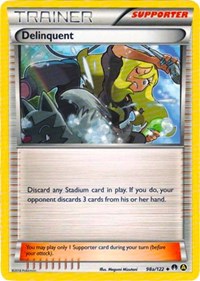 Delinquent - 98a/122 - Alternate Art Promos - #098a - Pokemon TCG card