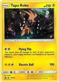 Tapu Koko #SM30a Tapu Koko - Alternate Art Promos - #SM30a - Pokemon TCG card