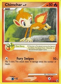 Chimchar - 57/100 #057 Chimchar - 57/100 - Countdown Calendar Promos - #057 - Pokemon TCG card