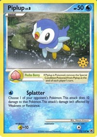 Piplup - 72/100 - Countdown Calendar Promos - #072 - Pokemon TCG card