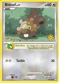 Bidoof - 73/123 #073 Bidoof - 73/123 - Countdown Calendar Promos - #073 - Pokemon TCG card