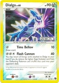 Dialga - 16/106 [Platinum] - Burger King Promos - #016 - Pokemon TCG card