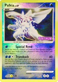 Palkia - 26/106 [Platinum] - Burger King Promos - #026 - Pokemon TCG card