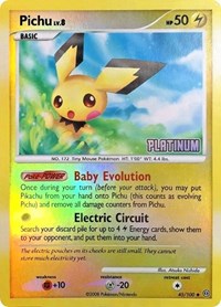 Pichu - 45/106 [Platinum] - Burger King Promos - #045 - Pokemon TCG card