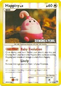 Happiny - 52/123 [Diamond & Pearl] - Burger King Promos - #052 - Pokemon TCG card