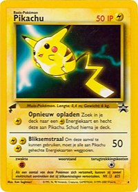 Pikachu (Movie) - Pikachu World Collection Promos - #4 - Pokemon TCG card