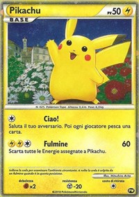 Pikachu (Italian) - Pikachu World Collection Promos - #PW 2 - Pokemon TCG card