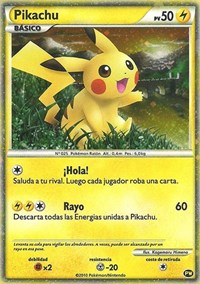 Pikachu (Spanish) #PW 4 Pikachu (Spanish) - Pikachu World Collection Promos - #PW 4 - Pokemon TCG card