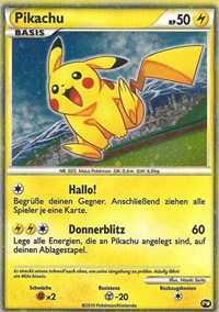 Pikachu (German) - Pikachu World Collection Promos - #PW 6 - Pokemon TCG card