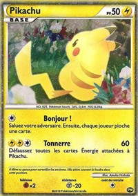 Pikachu (French) #PW 7 Pikachu (French) - Pikachu World Collection Promos - #PW 7 - Pokemon TCG card