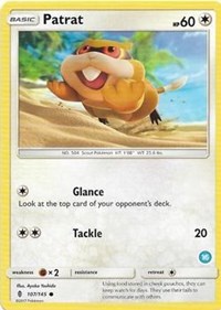 Patrat (16) - Alolan Sandslash & Alolan Ninetales - #107 - Pokemon TCG card